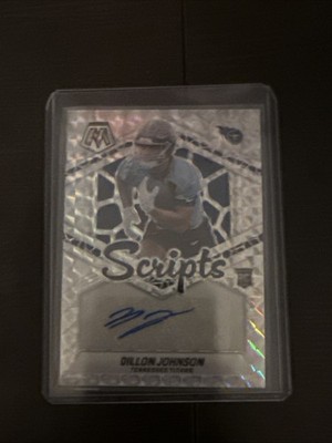 2024 Panini Mosaic - Rookie Scripts Dillon Johnson #RS-DJN (AU, RC)