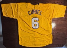 LSU Tigers, Derek Curiel, Signed Custom Jersey, Beckett Authenticated 