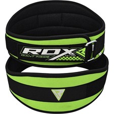 RDX 6 Inch Neoprene Weightlifting Belt   Flexible Gym Back Support for Lifting