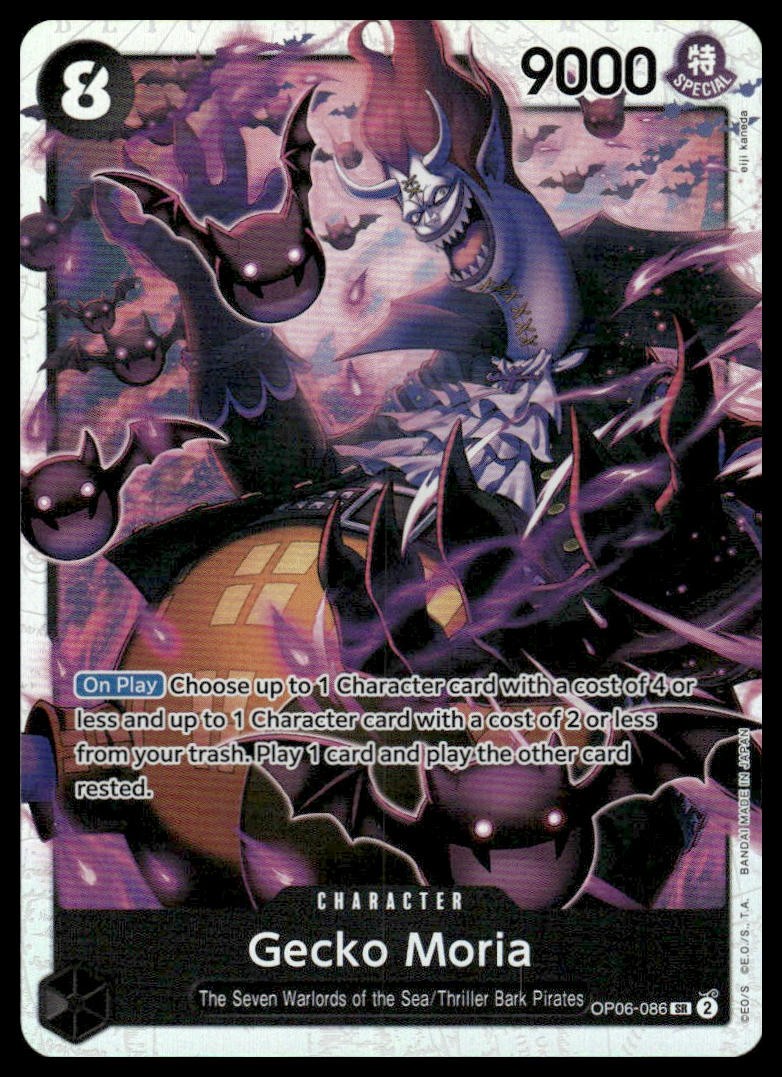 Wings of the Captain #OP06-086 Gecko Moria (086)