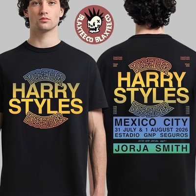 Harry Together Together Tour 2026 Mexico City Estadio GNP Seguros Shirt
