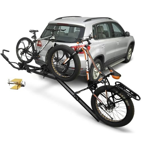 Bike Rack Hitch Mount with Ramp for 2 Bikes &ndash; Platform Ebi