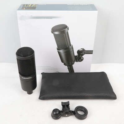 New Audio-Technica AT2020 Cardioid Condenser Studio XLR Microphone IN BOX