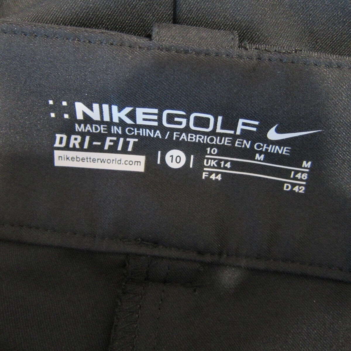 Nike Golf Skirt size 10 Black Tennis Skort Short Liner Dri-Fit thumbnail 7