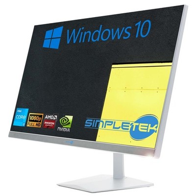 All In One I3 27'' Win 10 Ram 64GB SSD 4TB GPU Gtx1660 PC Fixed Editing Gaming_