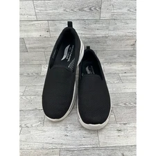 Skechers Women's Black Arch Fit Air Cooled Slip On Sneakers Shoes Size 9