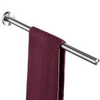 Handtuchhalter Edelstahl Bad Handtuchstange Wandmontage GebüRstet 40 Cm 1 Stk