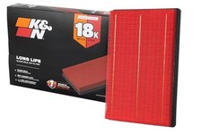 Engine Air Filter: Long Life 18,000 Mile Replacement Air Filter: Compatible