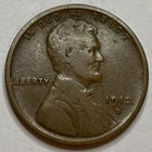 1912 D Lincoln Wheat Cent Fine Exact Coin Imaged #LWC1217