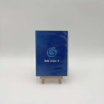Discreet 3ds Max 7 Complete 3 Disc Set w/ Manual Autodesk Vintage 3D Software