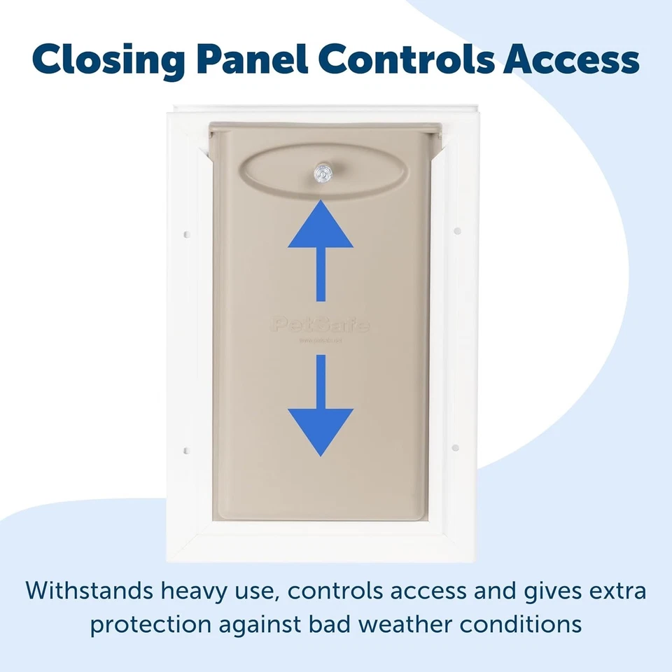 PetSafe Staywell Aluminium Dog and Cat Door Durable Frame, X-Large, 4.08999 kg, - Image 2 of 4