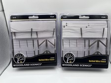 Woodland scenic barbed wire fence O scale A3000 quantity 2