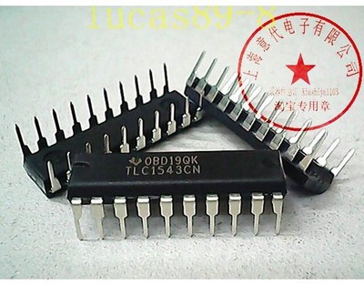 1PCS TLC1543CN 11-Channel Single   SAR 38ksps 10-bit Serial 20-Pin PDIP Tube #to