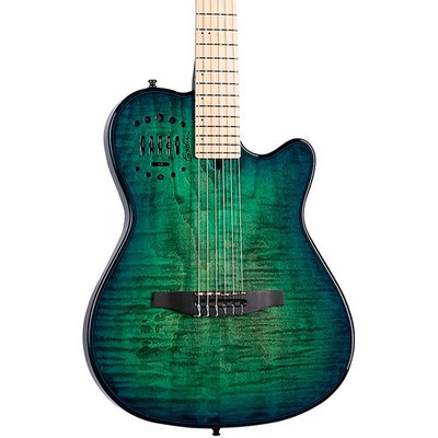 Godin Multiac Limited-Edition Nylon-String Acoustic-Electric Guitar Opal Burst