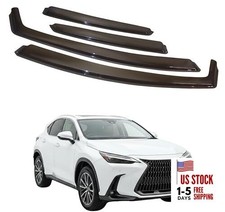 in-Channel Car Window Rain Guard NX200/300/350/ 450h 2nd 2022 4pcs