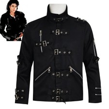 Michael Jackson BAD Punk Jacket Party Role-player Cosplay Costume Gift