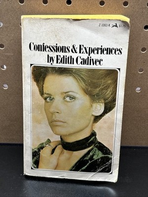 Confessions & Experiences by Edith Cadivee 1971 First Edition Paperback Rare