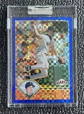 🔥RICH AURILIA 2003 TOPPS CHROME UNCIRCULATED BLUE XFRACTOR #'d /57!🔥GIANTS!