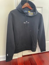 Brand New POLO RALPH LAUREN Navy Long Sleeve Classic Hoodie Size S