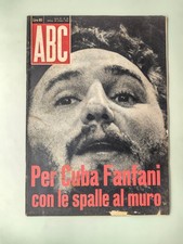 ABC 28 October 1962 Fidel Castro Zibido San Giacomo Zakes Mokae Inter Jair Milan
