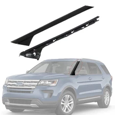 Windshield Trim Molding A-Pillar For 2011-2019 Ford Explorer Outer & Inner Left