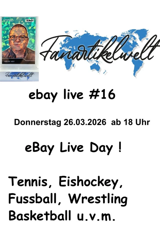 eBay Live #16 eBay Live Day 2026 ! Multi Sport Stream