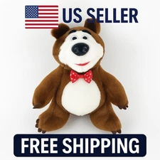 Masha And The Bear Plush Soft Toy