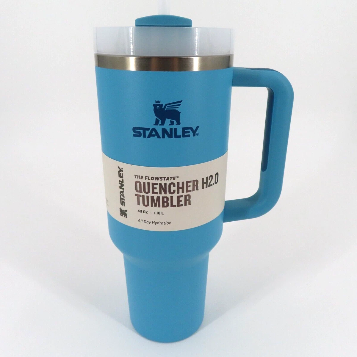 Stanley 40 oz. Quencher H2.0 FlowState Tumbler, Pool 