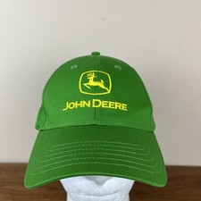 John Deere Adjustable Strap Baseball Cap by K Products Tractor Shearer Equipment