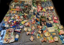 Huge Lot McDonalds HappyMeal Toys Vintage Over 200 PCS, SEE DESCRIPT FOR DETAILS