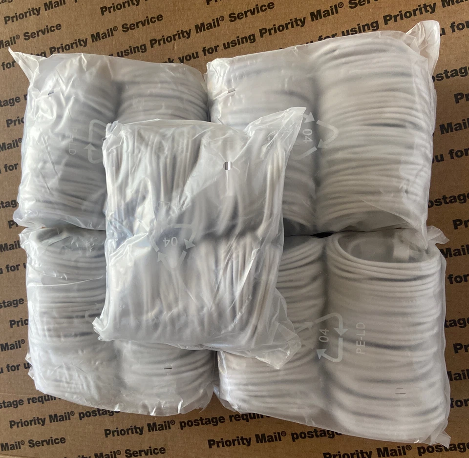 100x USB Charger Cable 3ft Sync Data Charging Cord Apple iPhone 4/4S/iPad/iPod - Image 4 of 4