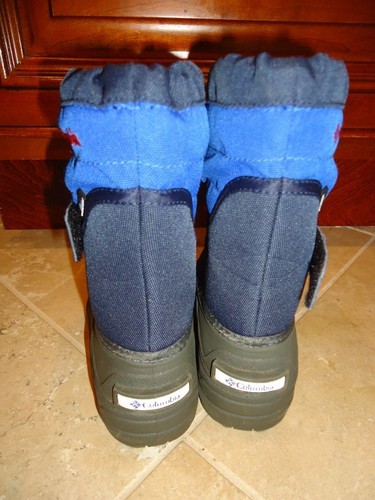 Columbia boy or girl blue snow boots - size 11 - Picture 4 of 4