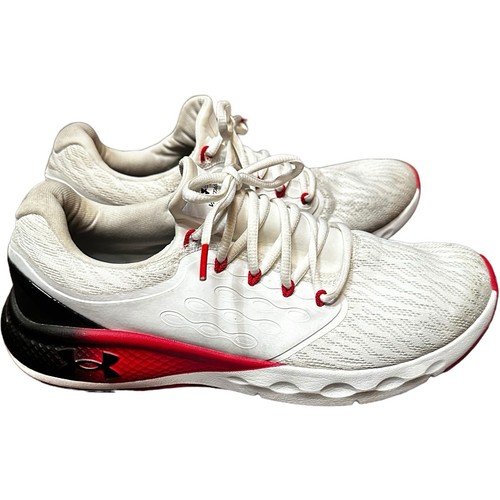 Under Armour Charged Vantage Herren Größe 10 Weiß Laufschuhe Sneaker 3024489-102