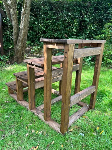 Große 4 Stufen Treppe 75 cm für Pferde Montageblock, Pools, Whirlpools, Trampoline - Bild 9 von 10