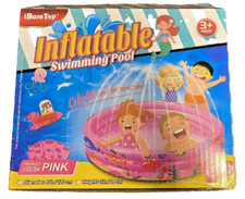 Paddling pools Inflatable Pool Swimming Pools Ocean Ball Fishing Pool 120cm-Pink