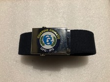 CINTURA SCRITTA GUARDIE GIURATE GPG / IPS  LUNGHEZZA MAX 125