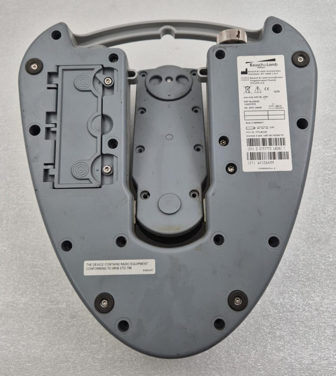 ビット Bausch & Lomb BL2390R PC FootSwitch Pedal Wireless 100027076