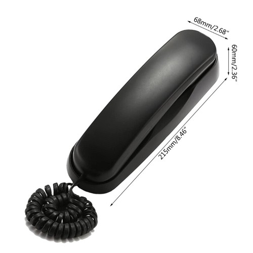 Professional Quality Wall-Mounted Telephone with P/T Dialing Compatibility Phone - Zdjęcie 8 z 10