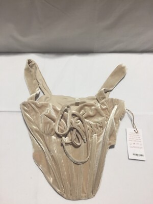 MORA SURF BOUTIQUE Top Beige Womens Size Medium