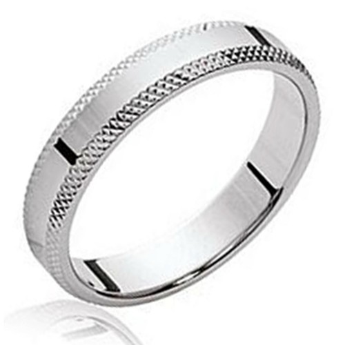 Bague En Argent Taille 52 - Anneau Simple Unisexe - Occasion
