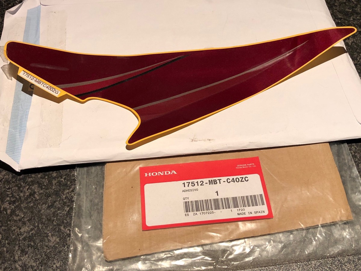 XL1000 VARADERO New Genuine HONDA Fuel Tank R Type3 Decal Stripe