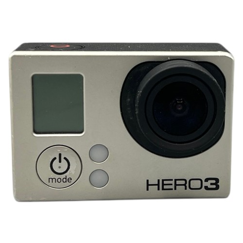 GoPro Hero3 Silver 11MP schwarz/silber Actioncam Defekt Ersatzteile Bastler