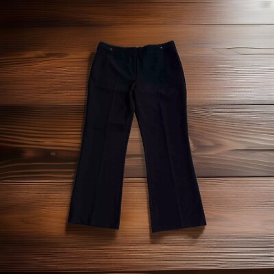 Ladies Size UK18 Trousers Black Dress Pants Pockets Zip Up Formal Office  Wear | eBay
