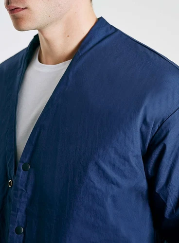 Topman Reversible Jacket - Navy, Men's Large - Versatile & Stylish, Retail $110 image 4