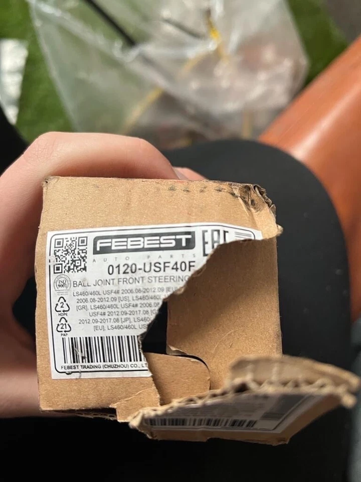 Febest Front Lower Left Right Ball Joint for Lexus LS460 LS460L 2007-2016  - Image 3 of 3