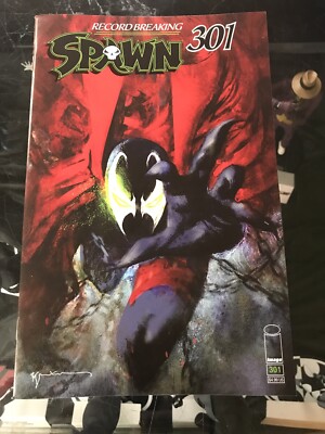 Spawn #301 (2019) Geldschein Sienkiewicz Buchstaben Abdeckung Bild Comics Todd
