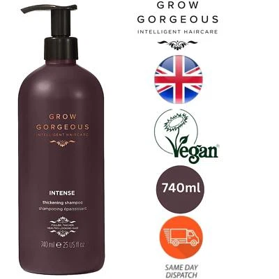 Grow Gorgeous Supersize Intense Thickening Shampoo Thicker & Fuller Hair - 740ml