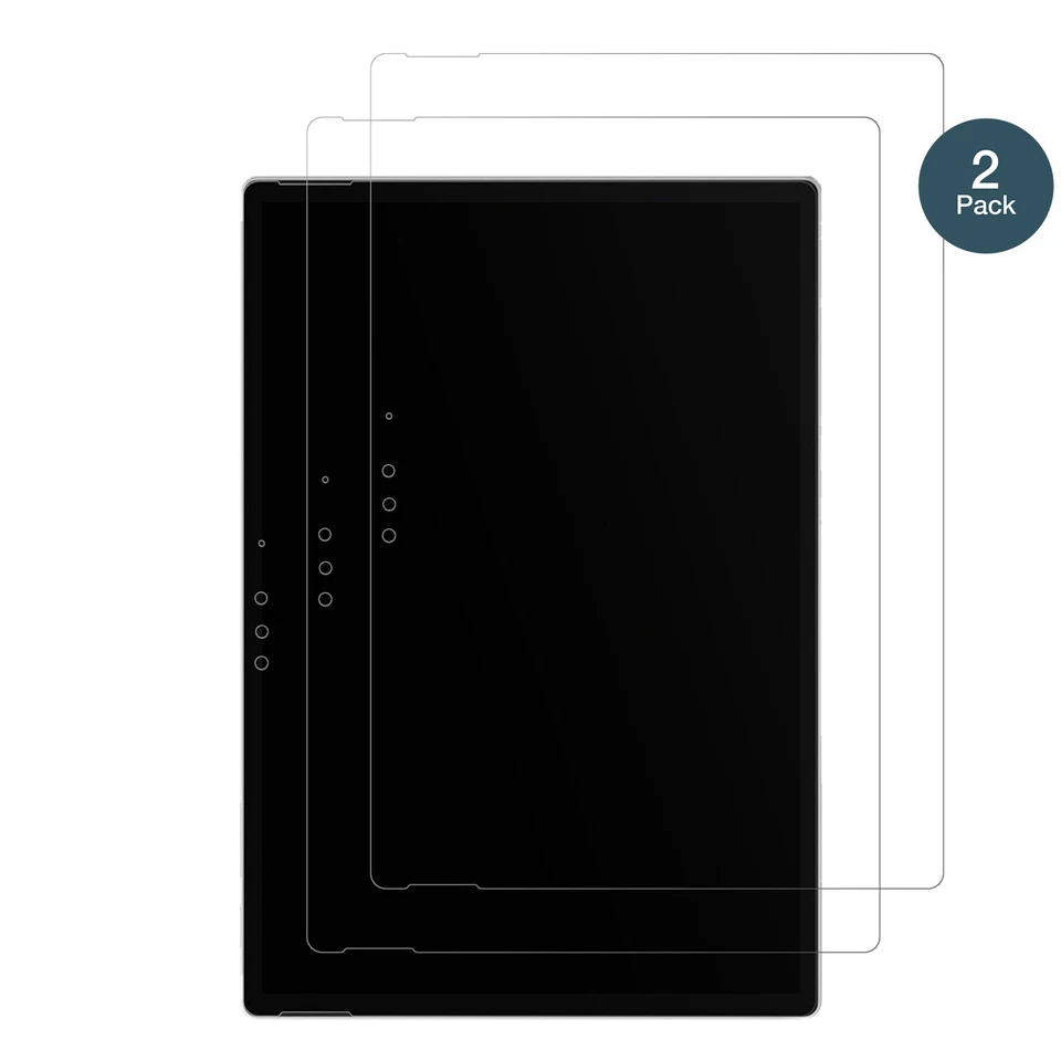 2x Schutzfolie für Microsoft Surface Pro 5 matt - Anti-Shock 9H Folie dipos - Bild 2 von 4