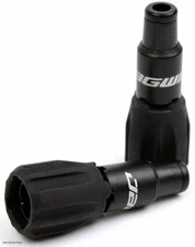 Jagwire Sport Indexed Bike Shift Cable Tension Adjusters 4mm Shimano STI - Black