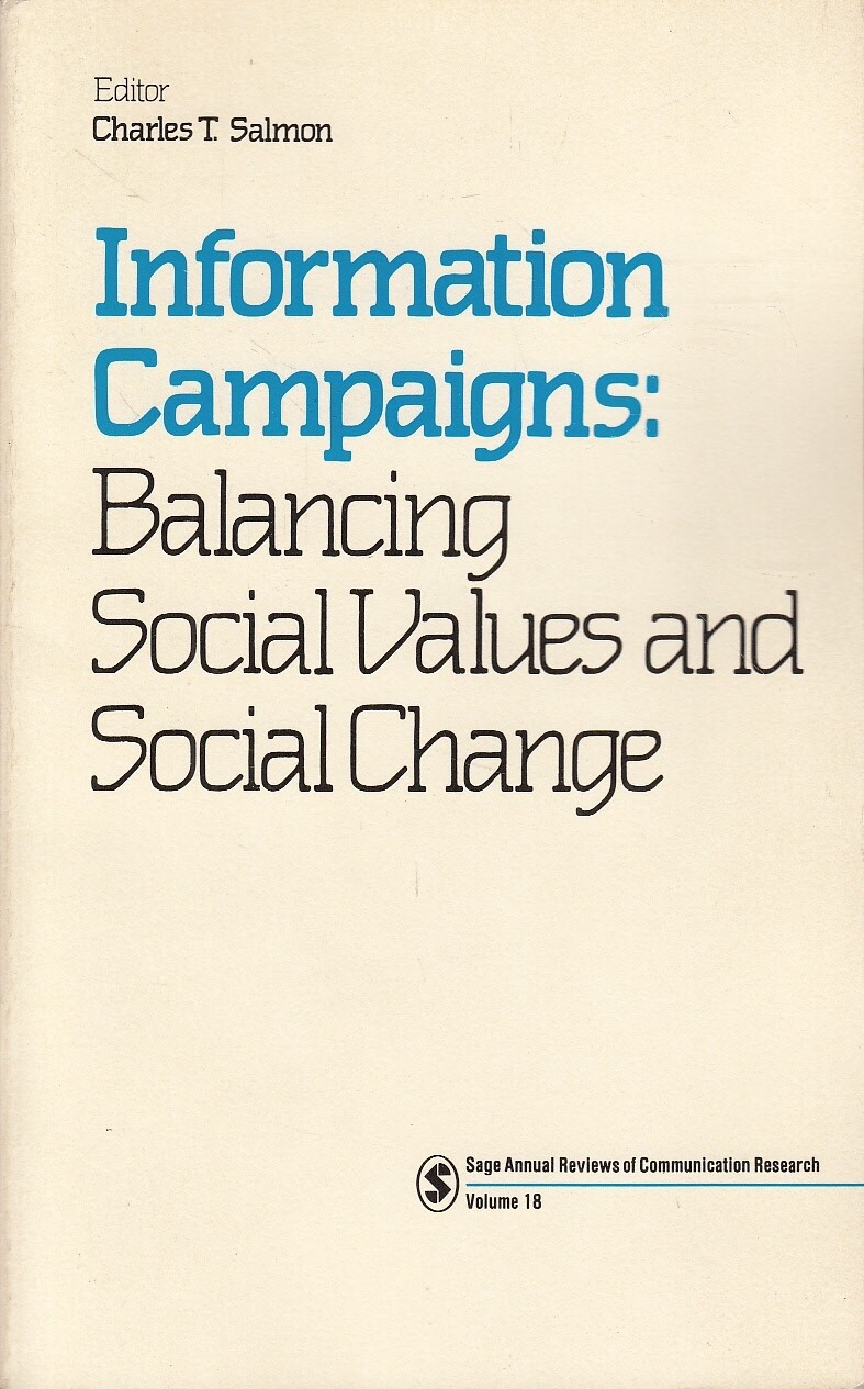 Information Campaigns: Balancing Social Values ... - Acceptable - Paperback